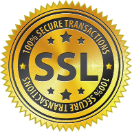 SSL 100% Secure transactions
